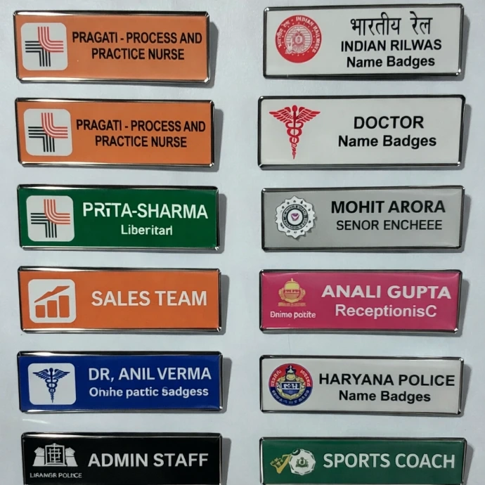 ss Pocket Name Badge