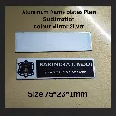 Sublimation Blank Silver Aluminum Name.webp