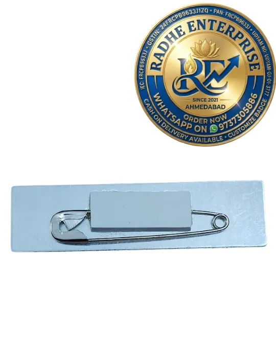 West Bengal Police name plate with pin.webp