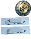 Customs Officer Name Badge for Customs Officers  Personalized Metallic.webp