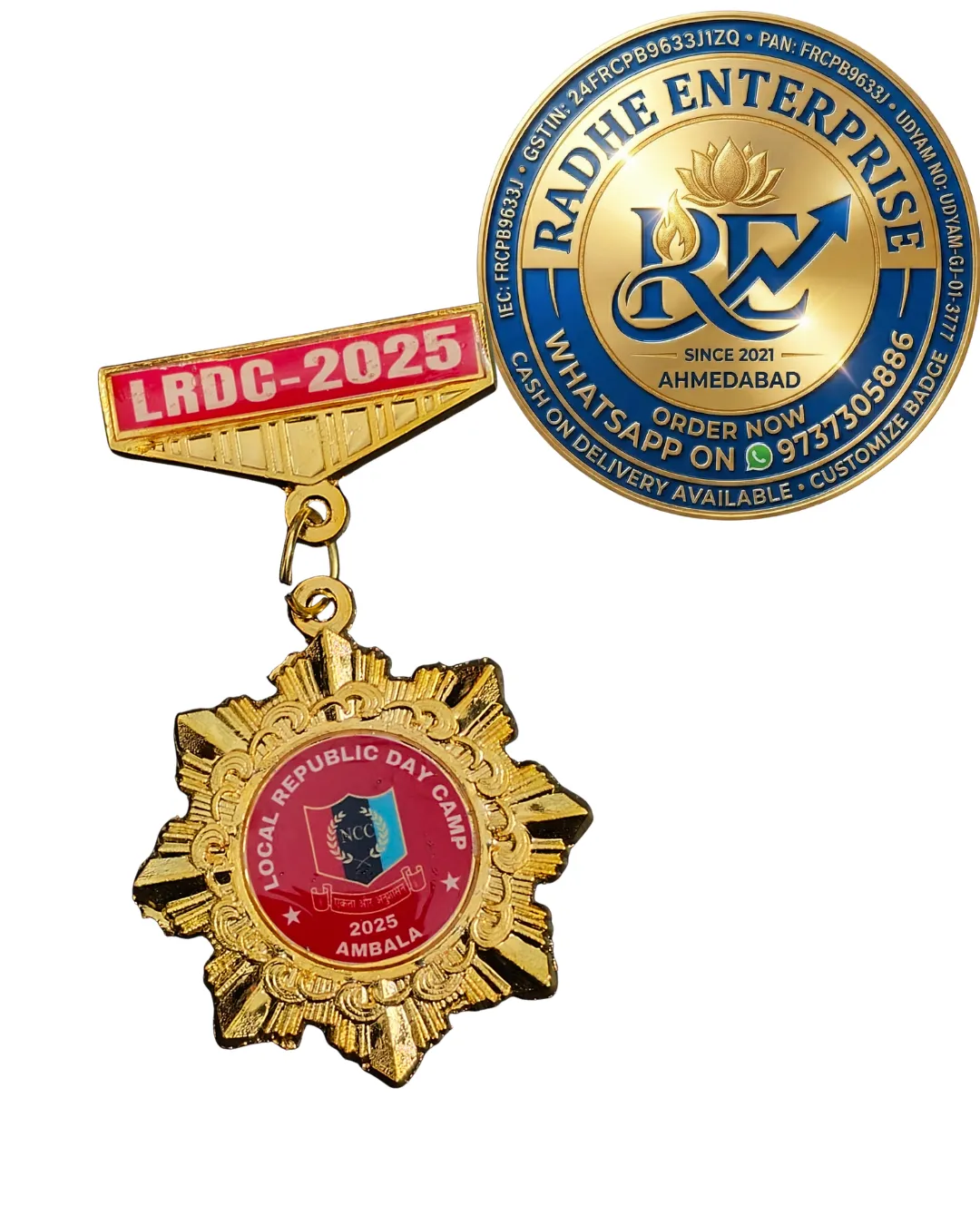 Local Republic Day Camp 2026 Ambala NCC Medal