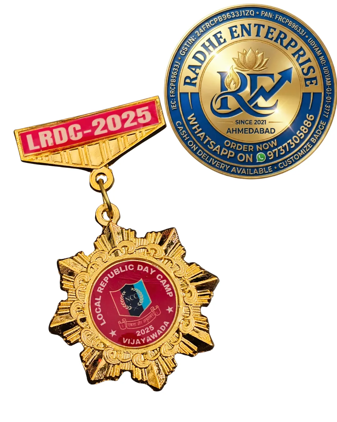 Local Republic Day Camp 2026 Vijayawada NCC Medal