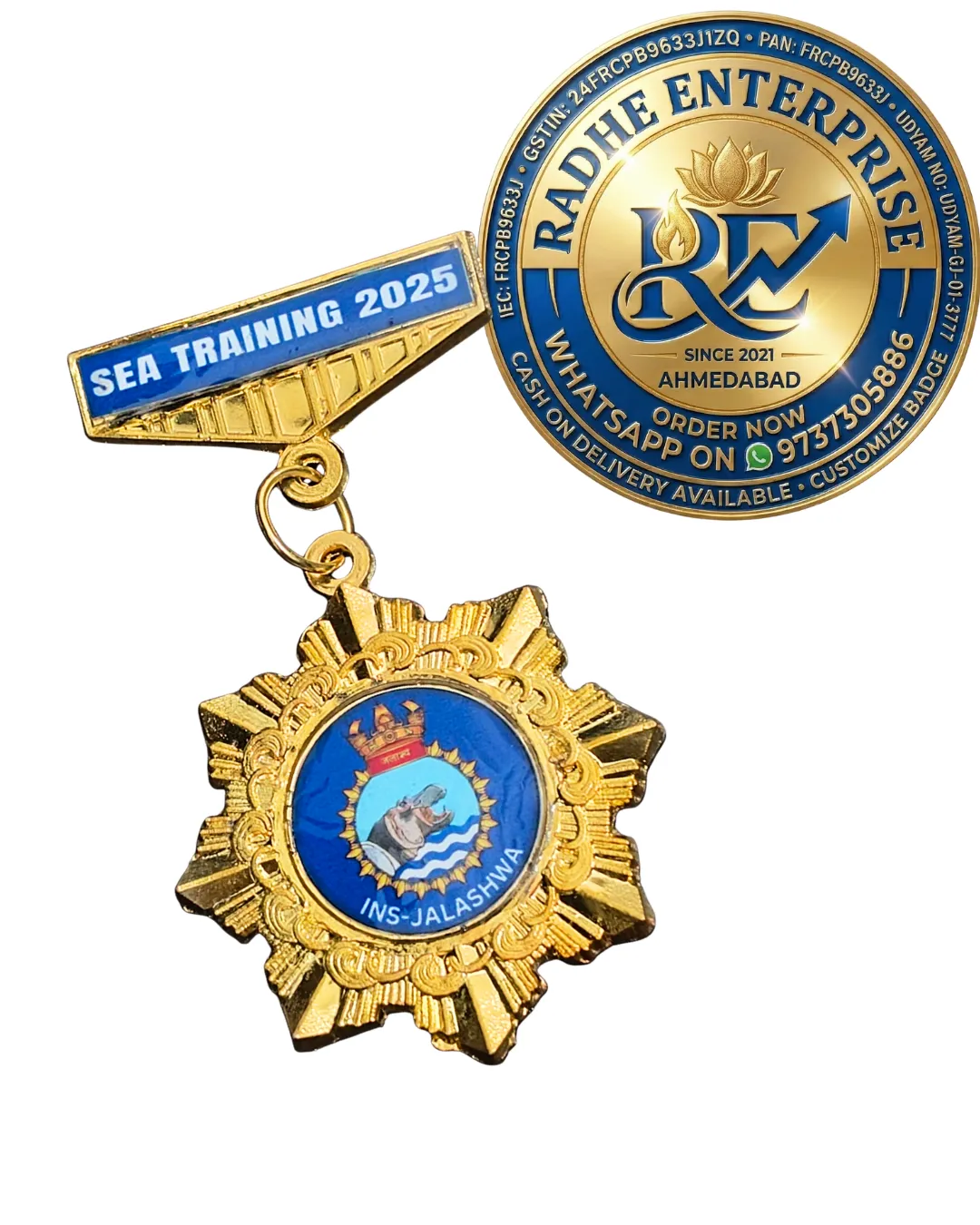 Sea Training 2026 INS Jalashwa NCC Medal