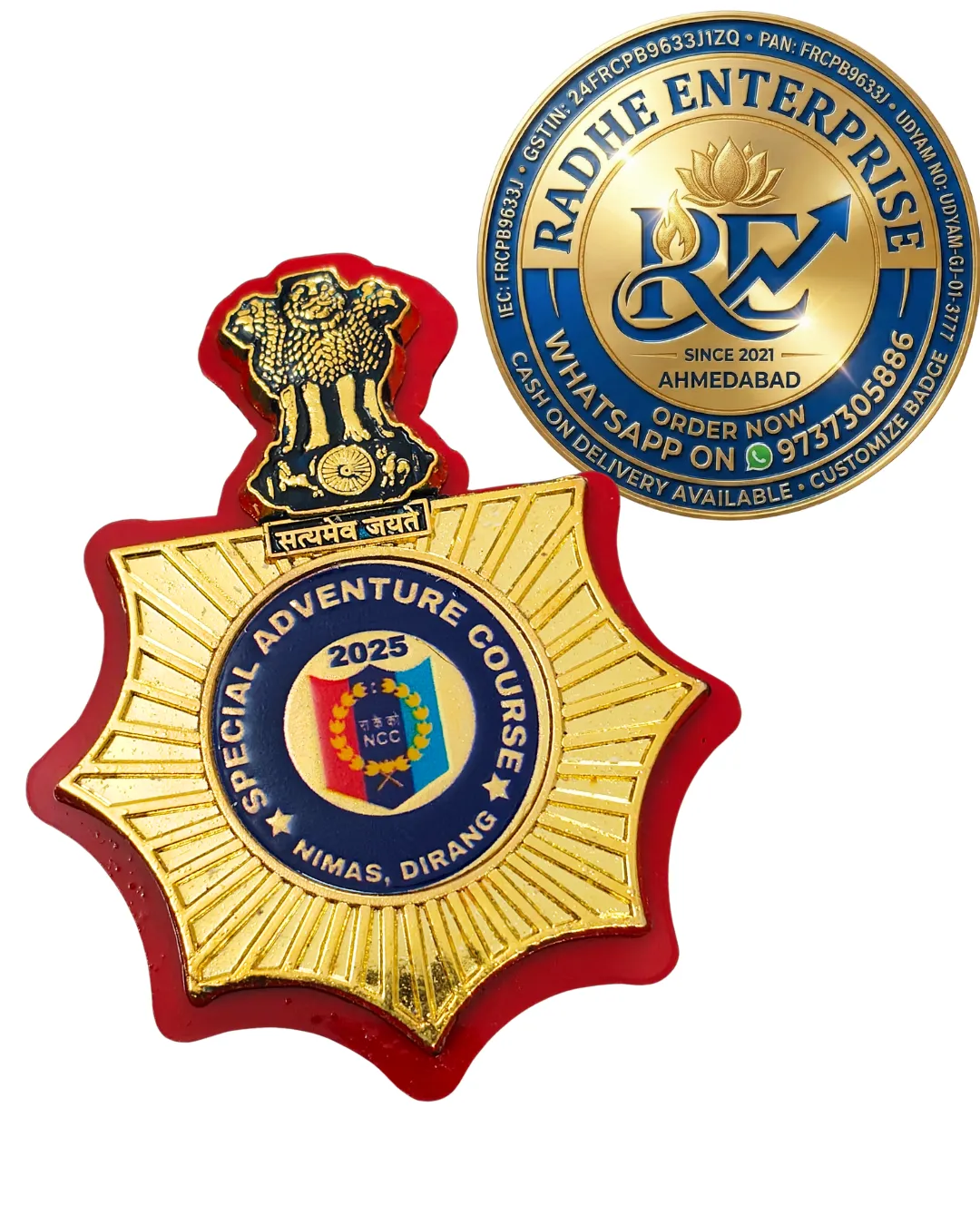 Special Adventure Course 2026 Nimas Dirang NCC Badge