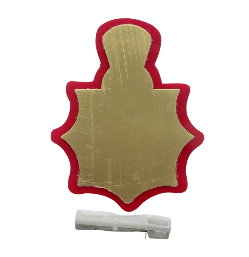 [A7CPPSS] Aluminum 7corner plates Plain Sublimation