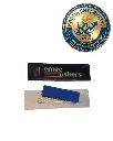 Premium Metal Hotel & Corporate Pocket Name Badge Custom Employee Name Plate with Magnet