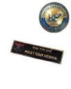 Premium Indian Armed Forces Metal Pocket Name Plate