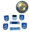 Custom Shape Acrylic & Metal Pocket Name Badge Employee Name Plate with Magnet Corporate Name Badge