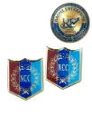 NCC Shield Metal Lapel Pin | National Cadet Corps Enamel Lapel Badge
