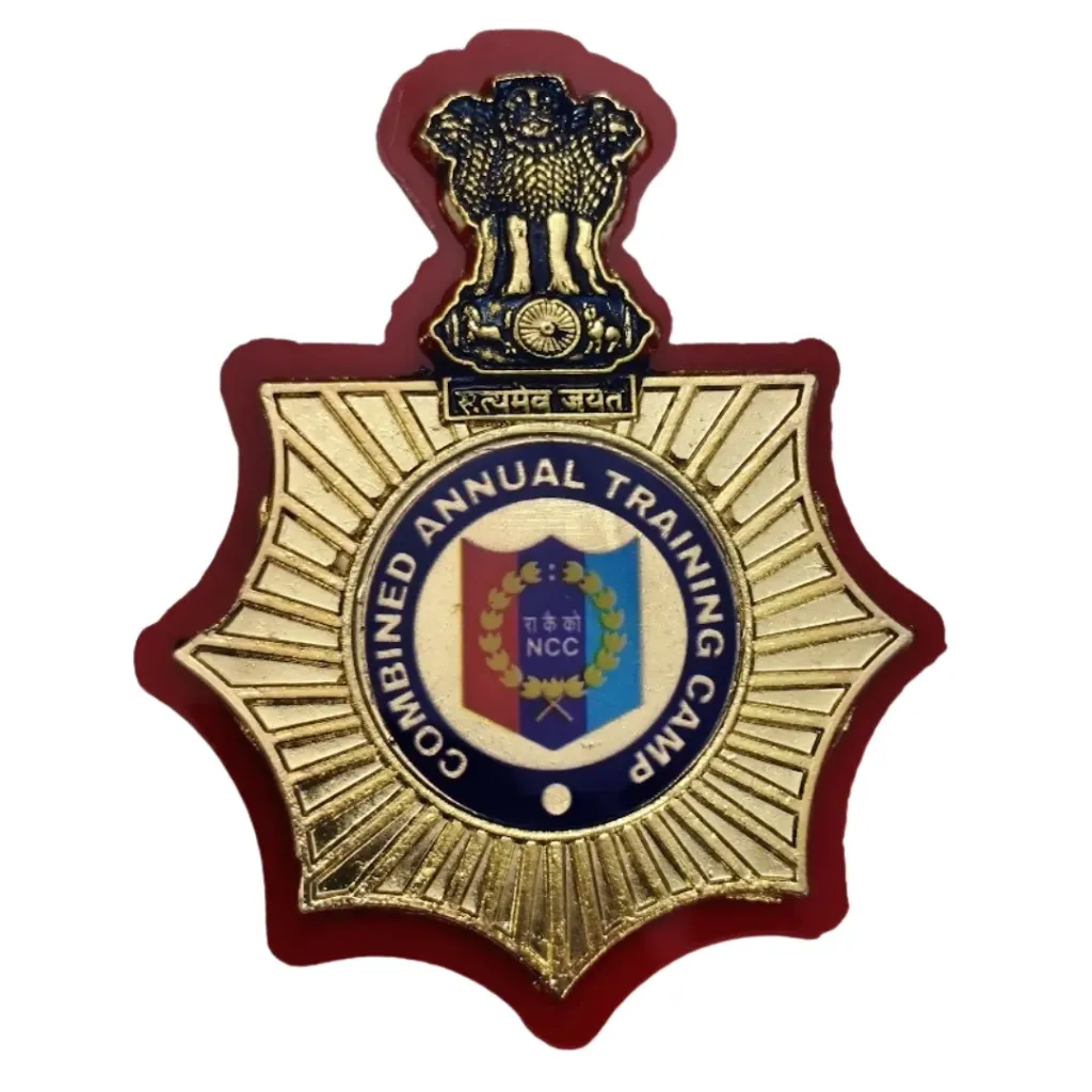 On-Demand Customized 7-Corner NCC Badge – Single Piece