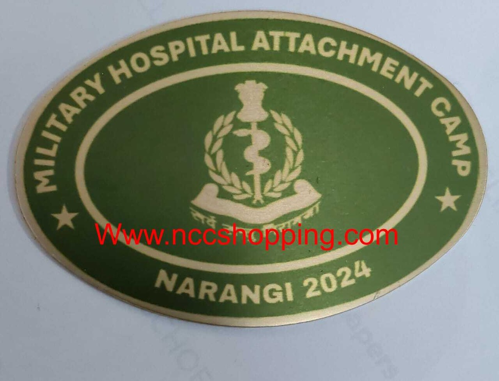 [OLD-215] Military hospital attachment camp Narangi Ncc Badge