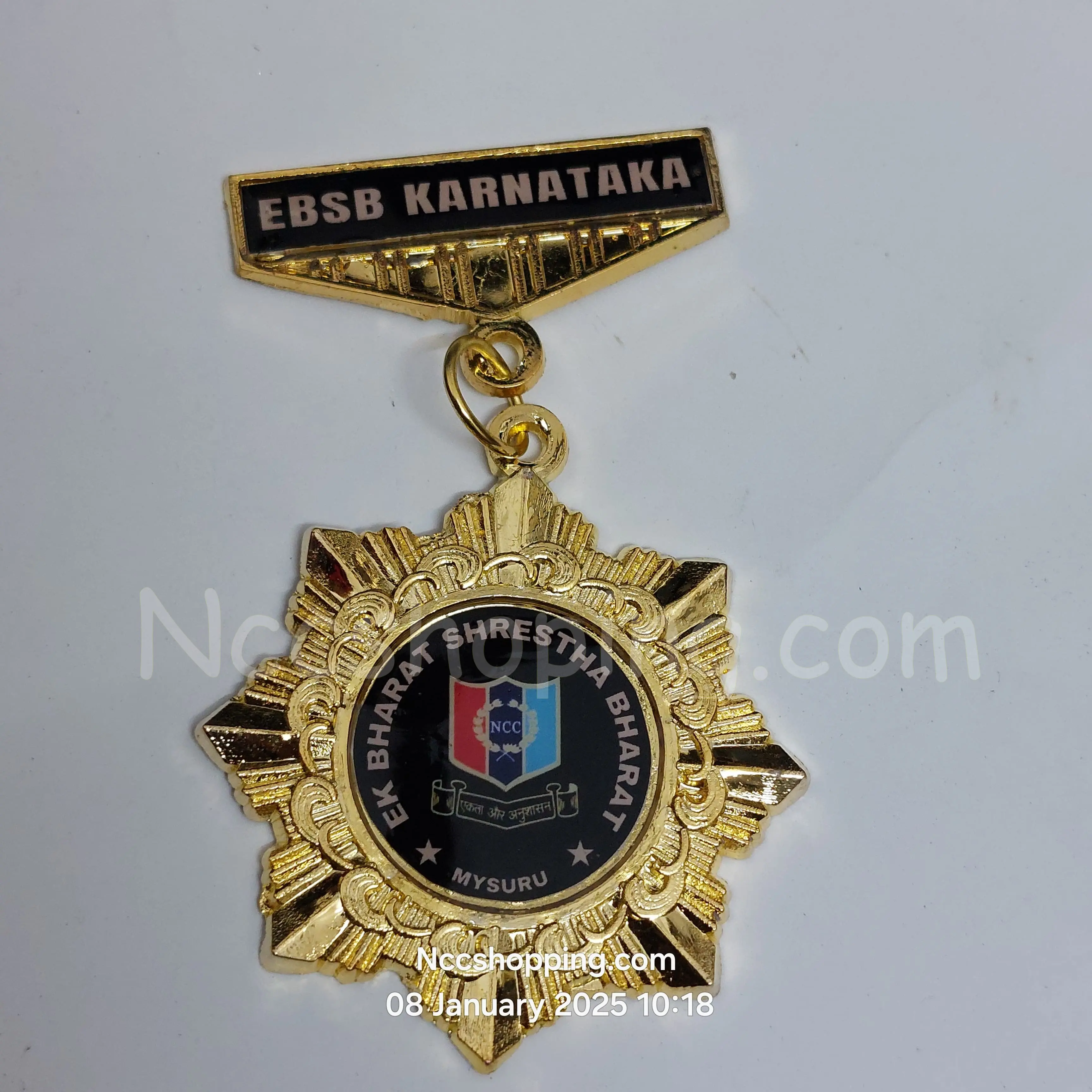 [OLD-498] Ebsb Karnataka Ek Bharat Shreshtha Bharat Mysoru NCC Medel