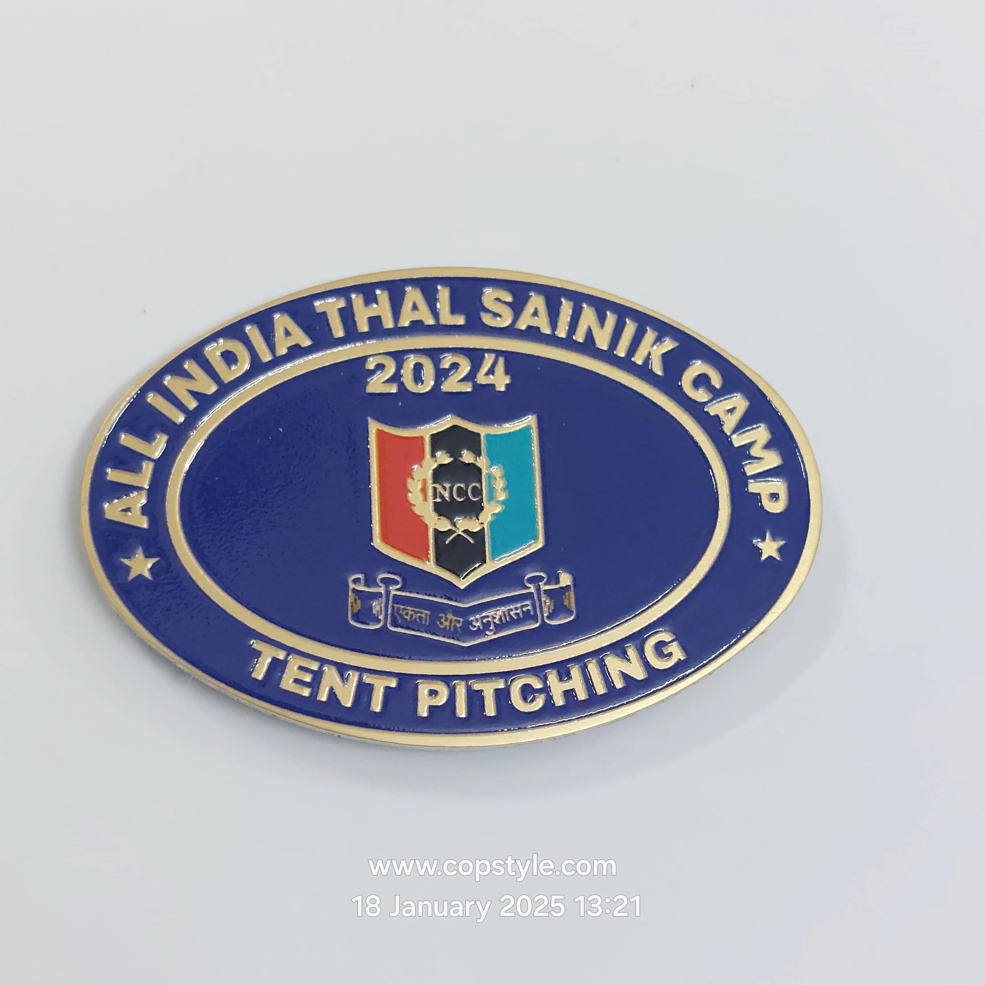 [OLD-540] All india thal sainik camp tent pitching NCC BADGE