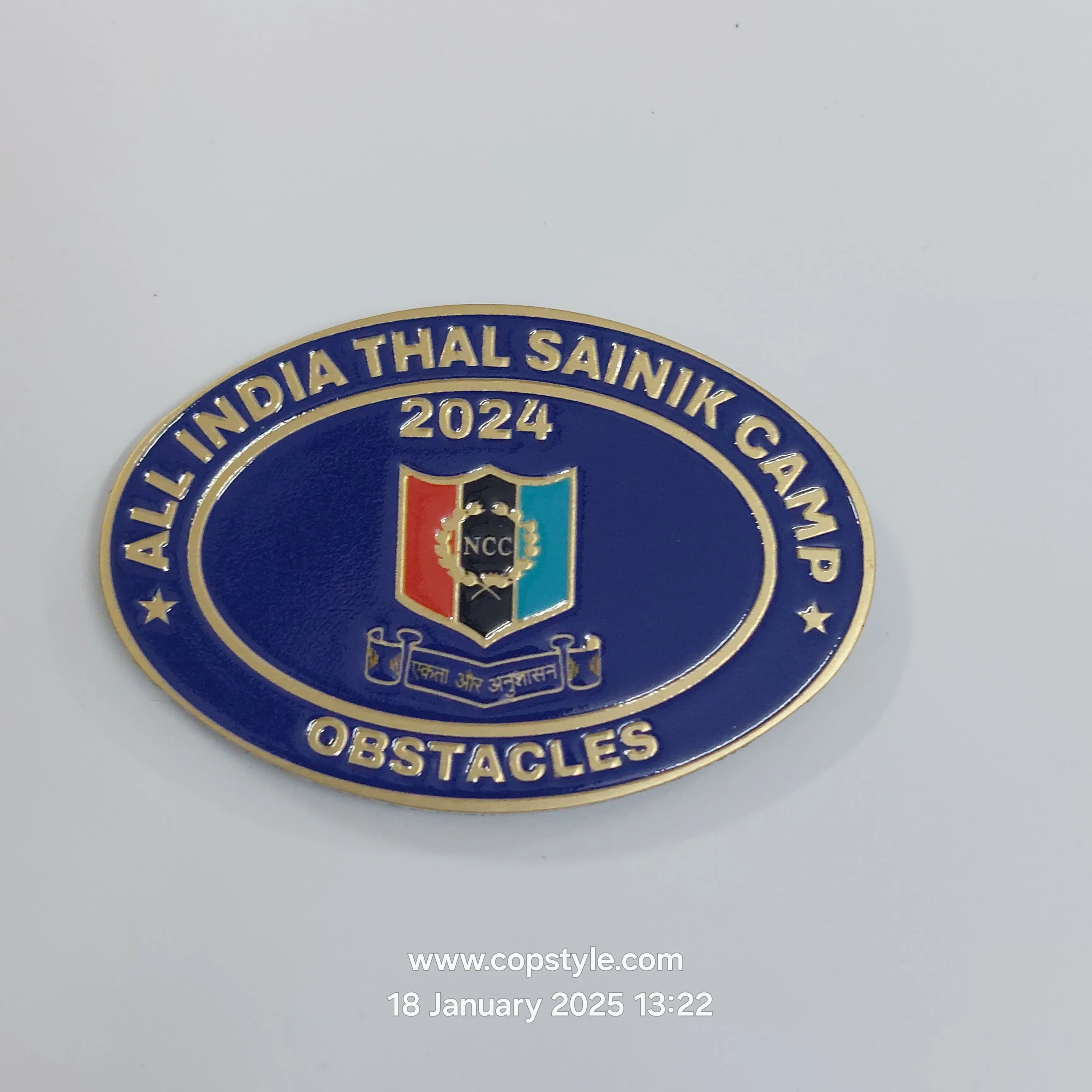 [OLD-568] All India Thal Sainik camp obstacles 2024 Ncc badge