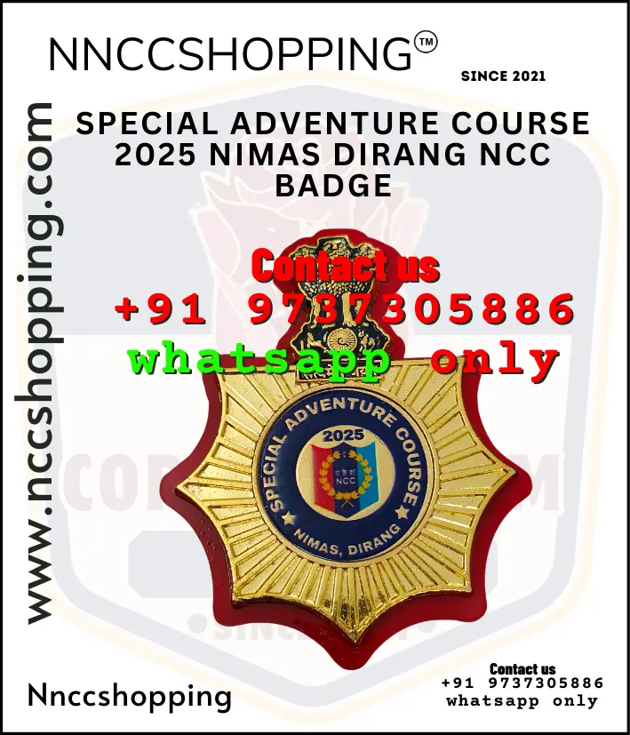 [OLD-956] SPECIAL ADVENTURE COURSE 2025 NIMAS DIRANG NCC Badge