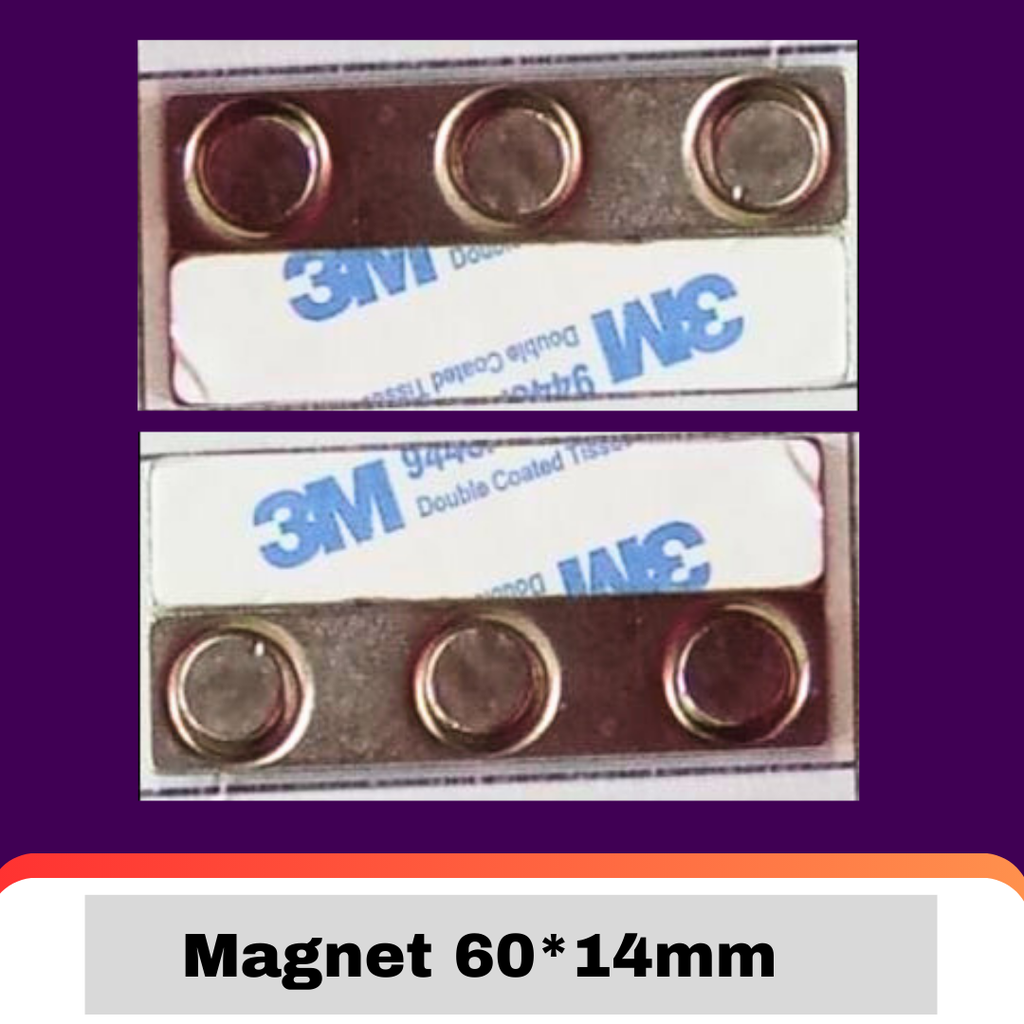  Badge Magnet 60x14 mm