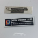 NCC NAME PLATE METAL