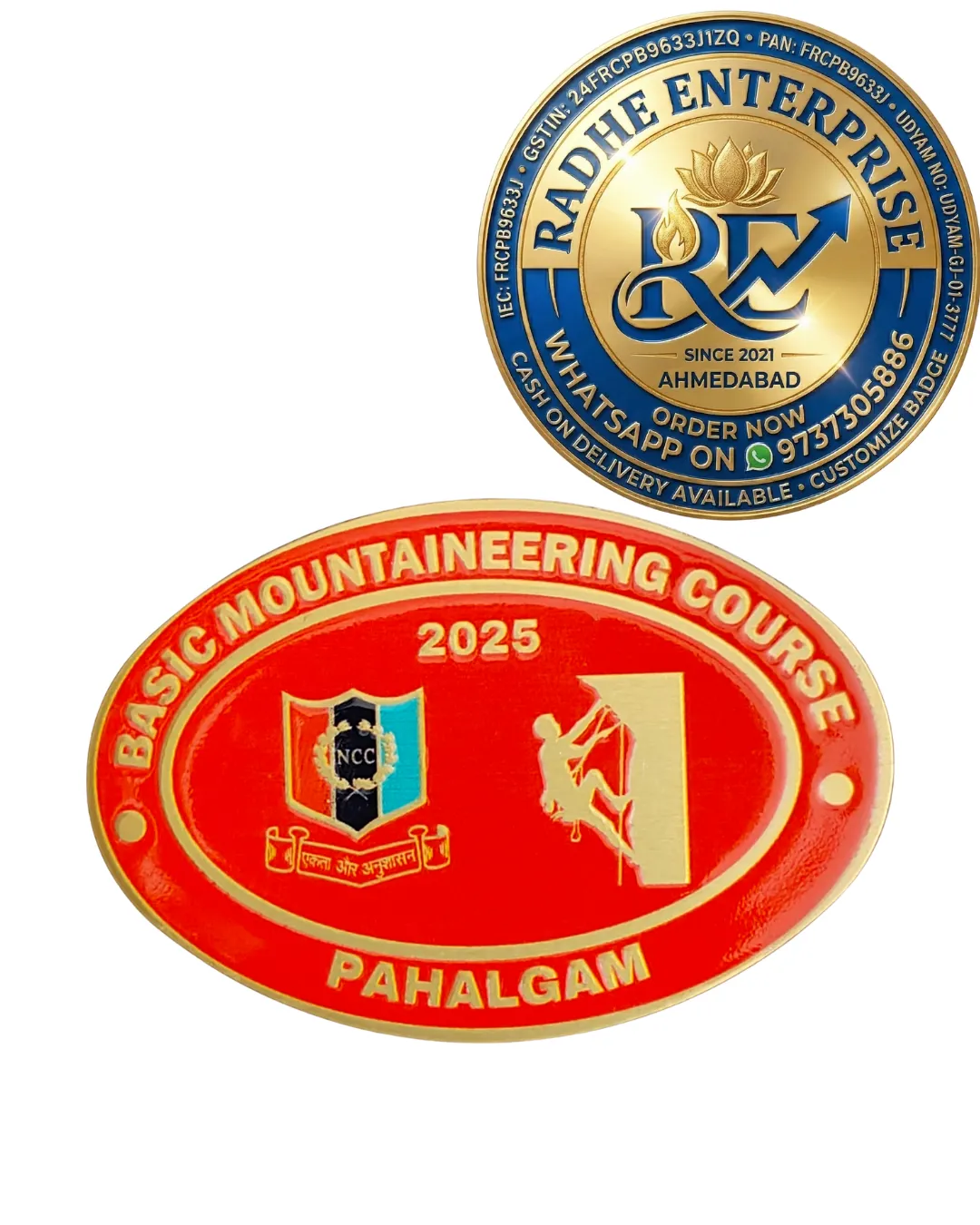[OLD-1183] Basic Mountaineering Course 2026 Pahalgam NCC Badge