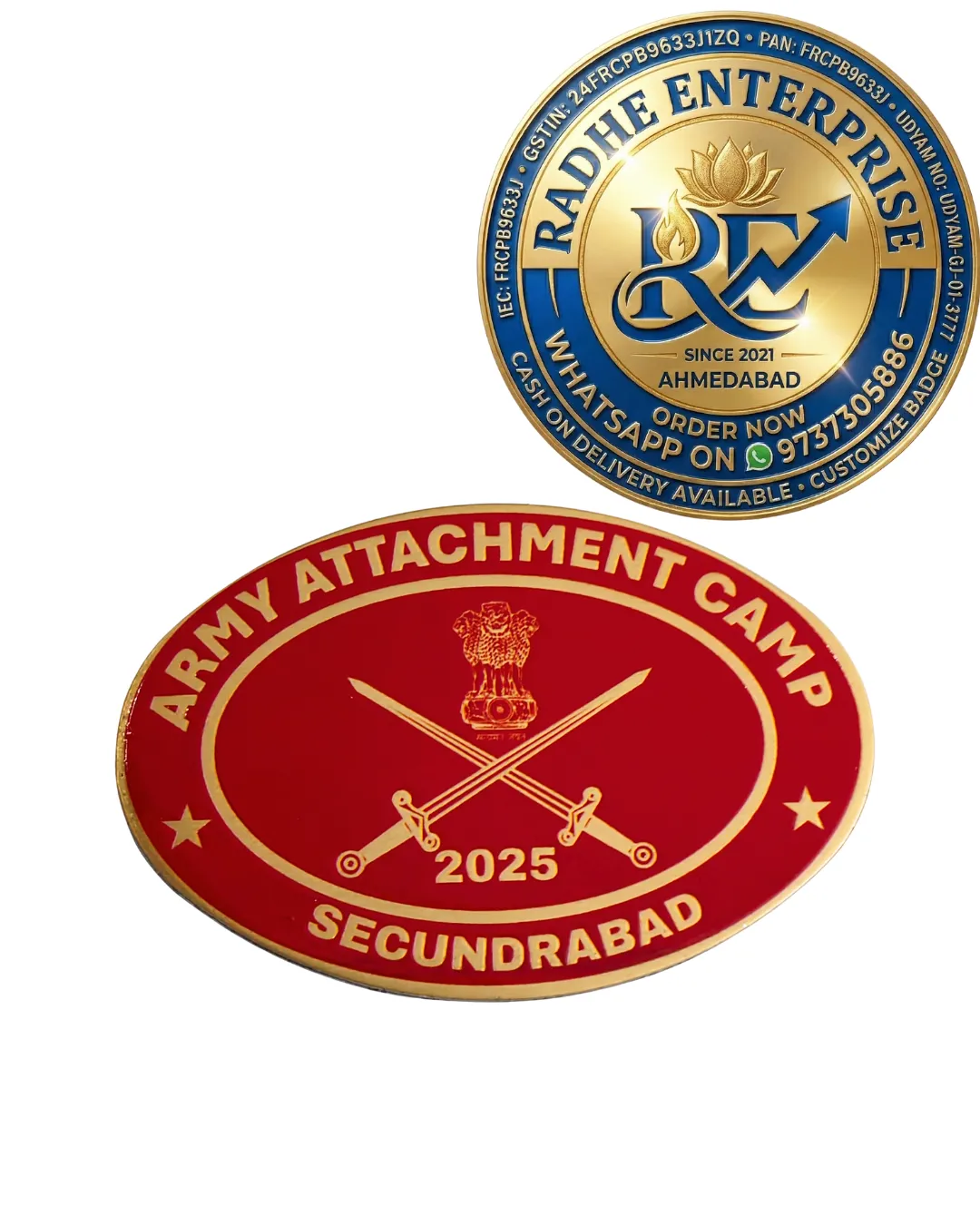 [OLD-1190] Army Attachment Camp 2026 Securabad NCC Badge
