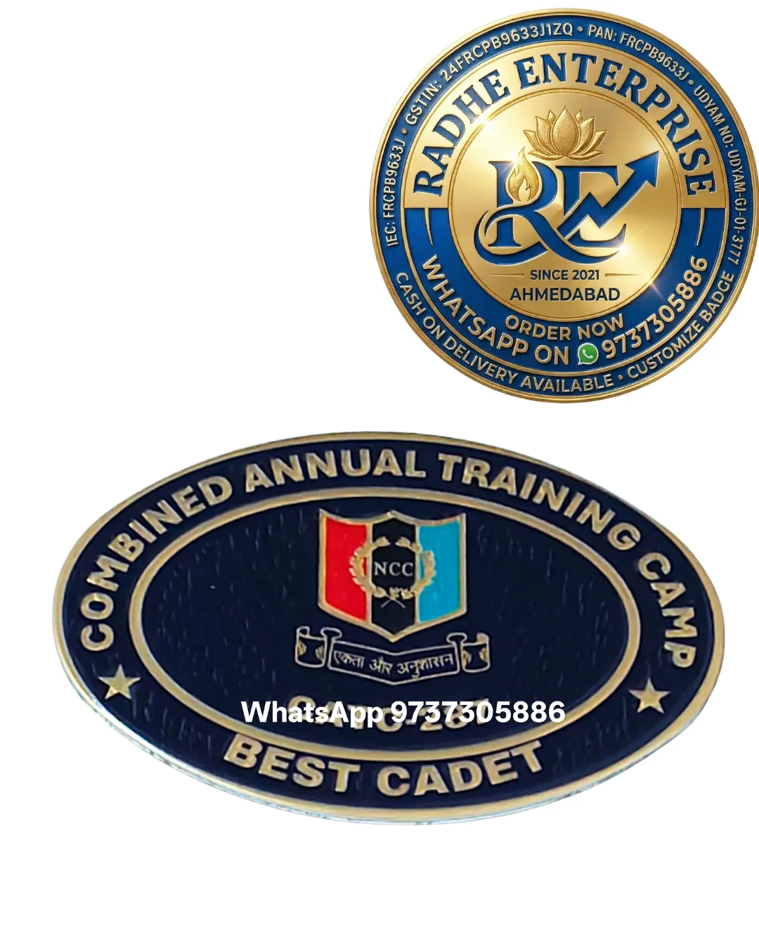 [OLD-1218] Combined Annual Training Camp 2026 Best Cadet NCC Badge