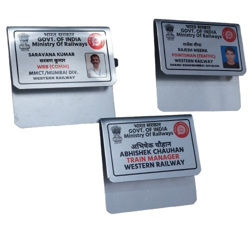 [RPNPL] Railway pocket name plate 