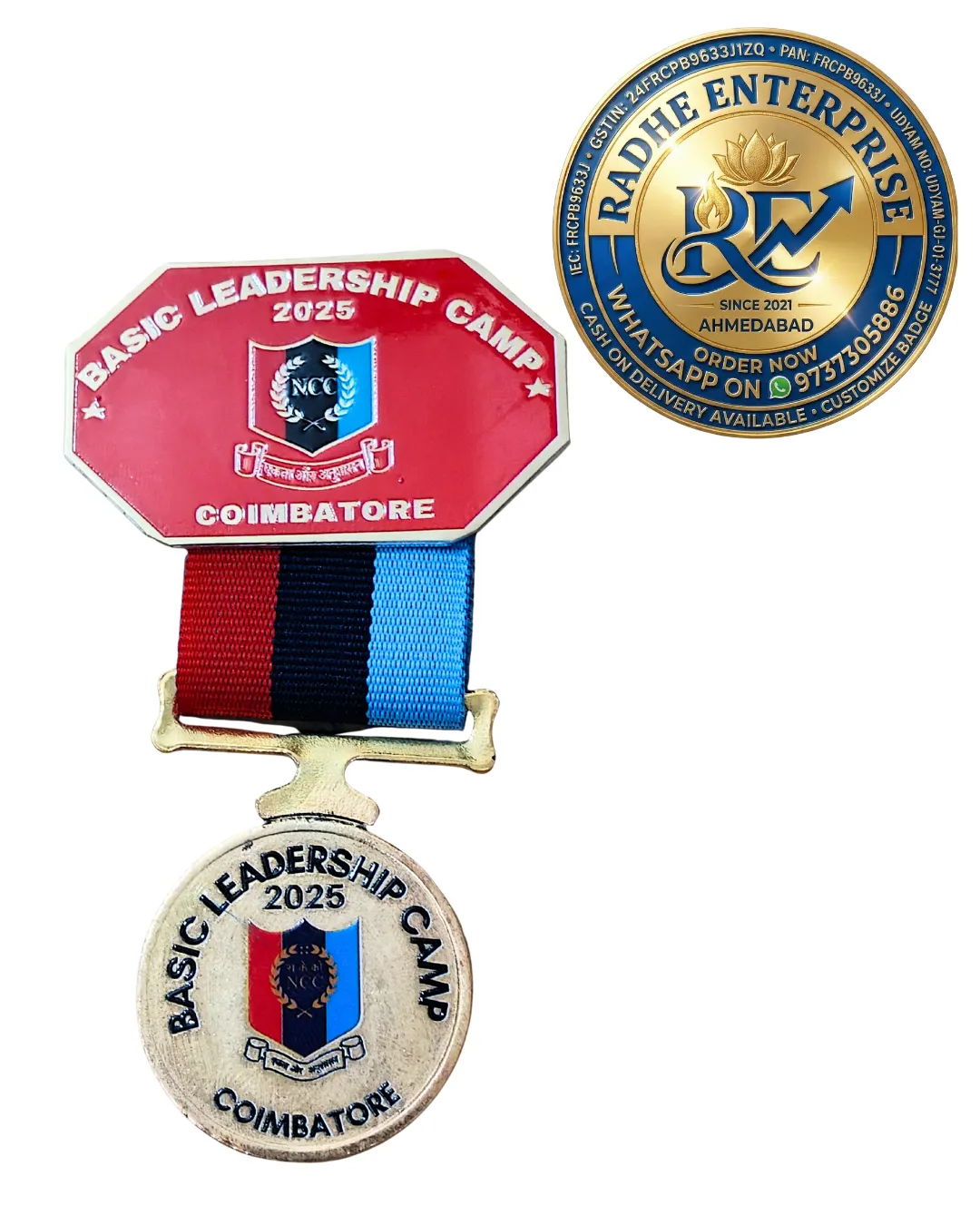 [OLD-1236] Basic Leadership Camp 2026 Coimbatoire NCC Medal