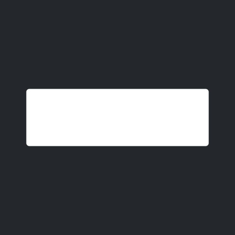 White Sublimation Acrylic Name Plate Blank - 80 x 25 mm - 3 mm (Pack of 10)