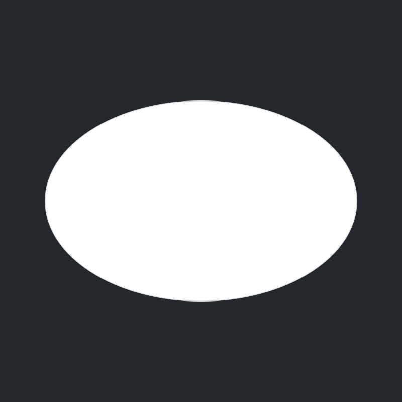 [ACR-W3-OVAL-7045-10] White Sublimation Acrylic Oval Badge Blank - 70 x 45 mm - 3 mm (Pack of 10)
