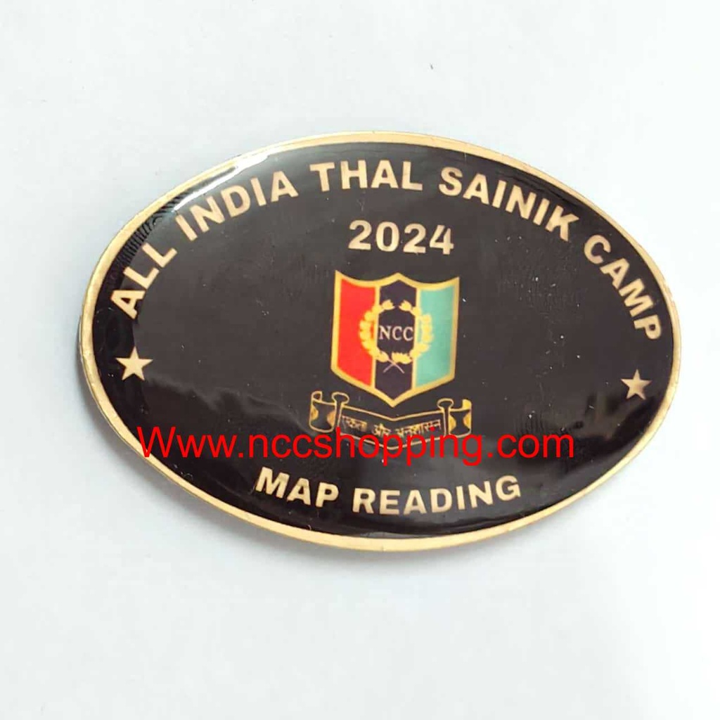 All India Thal Sainik Camp map reading Ncc Badge