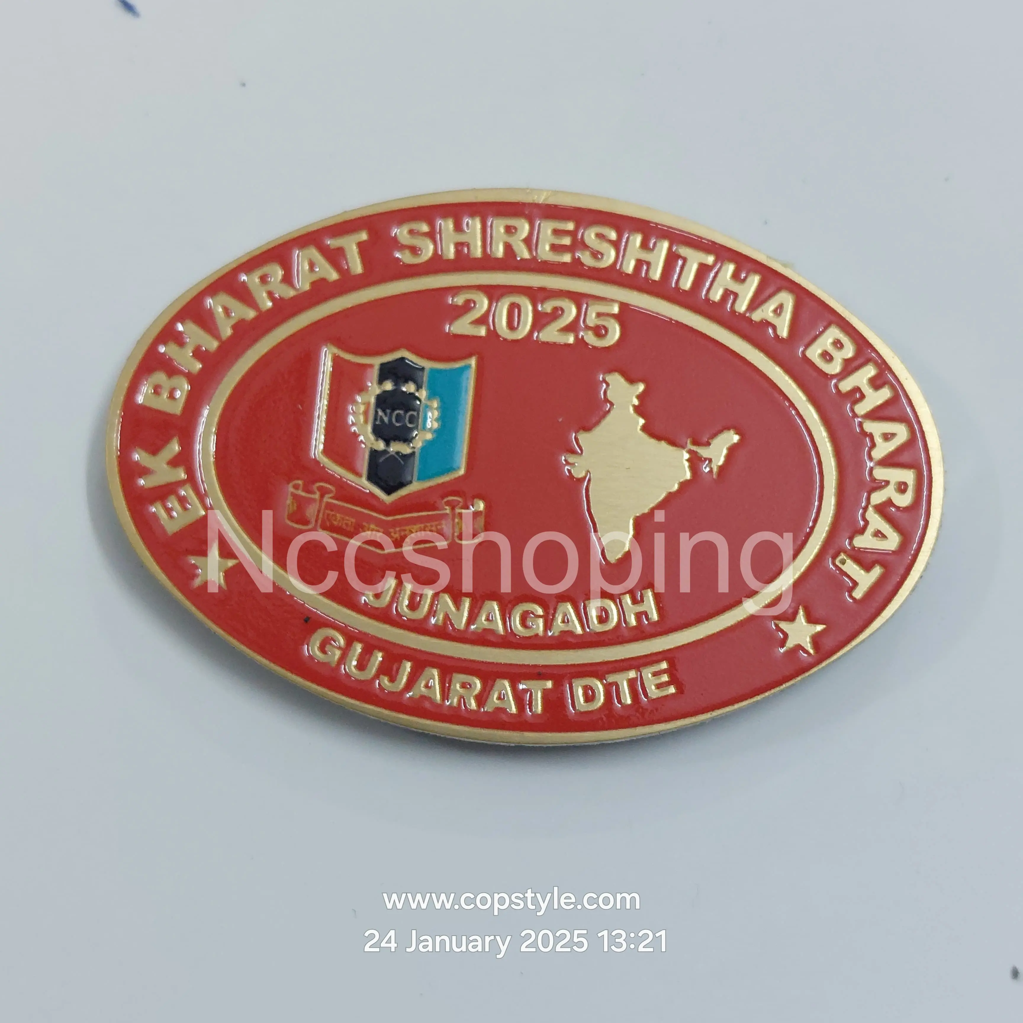 Ek Bharat Shreshtha Bharat 2025 Junagadh Gujarat DTE NCC batch