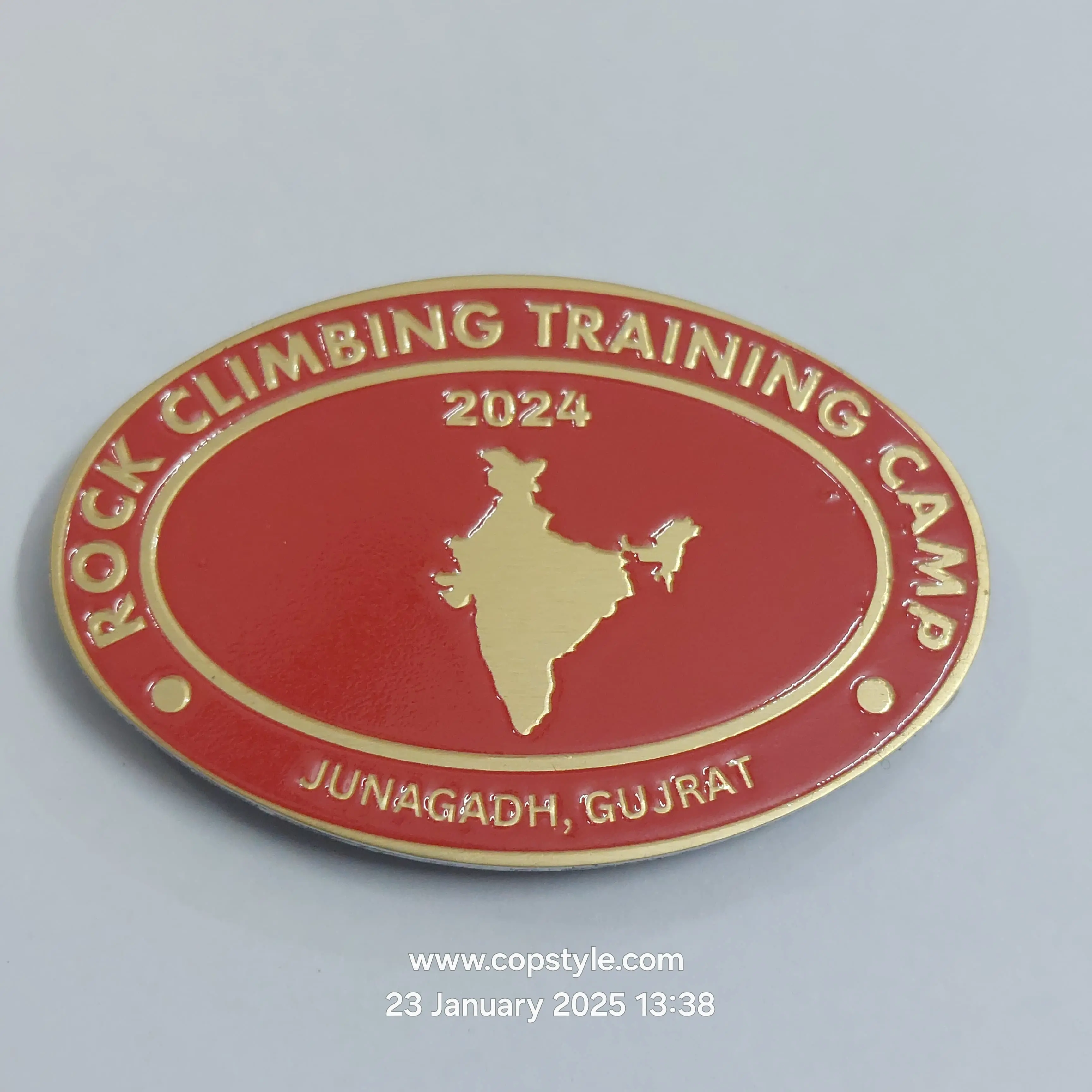 rock climbing training camp junagadh gujarat Ncc badge