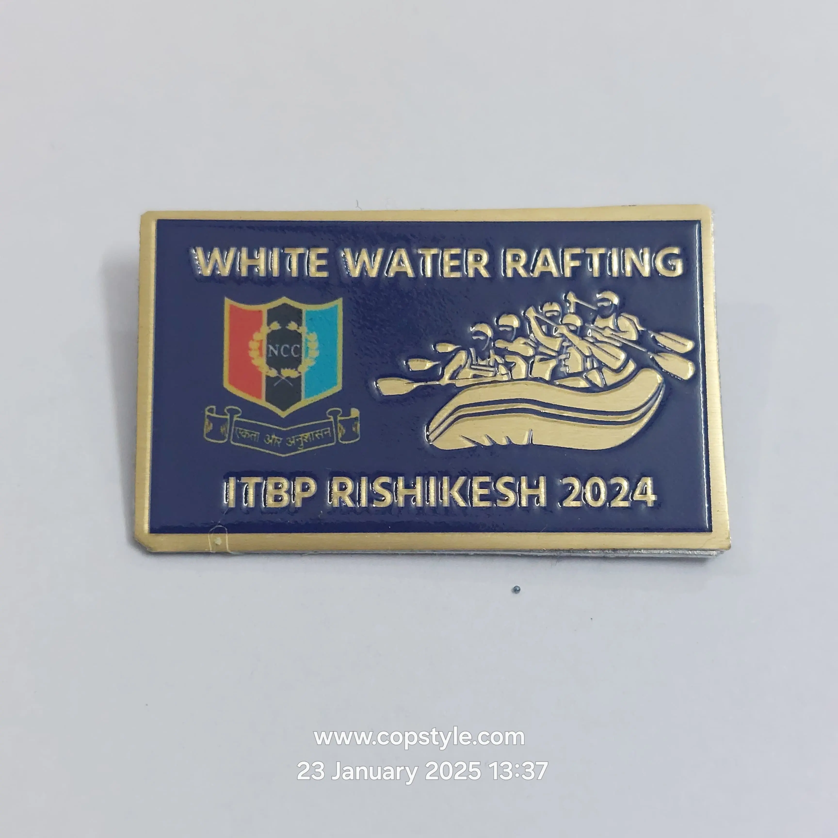 white water rafting itbp rishikesh Ncc badge
