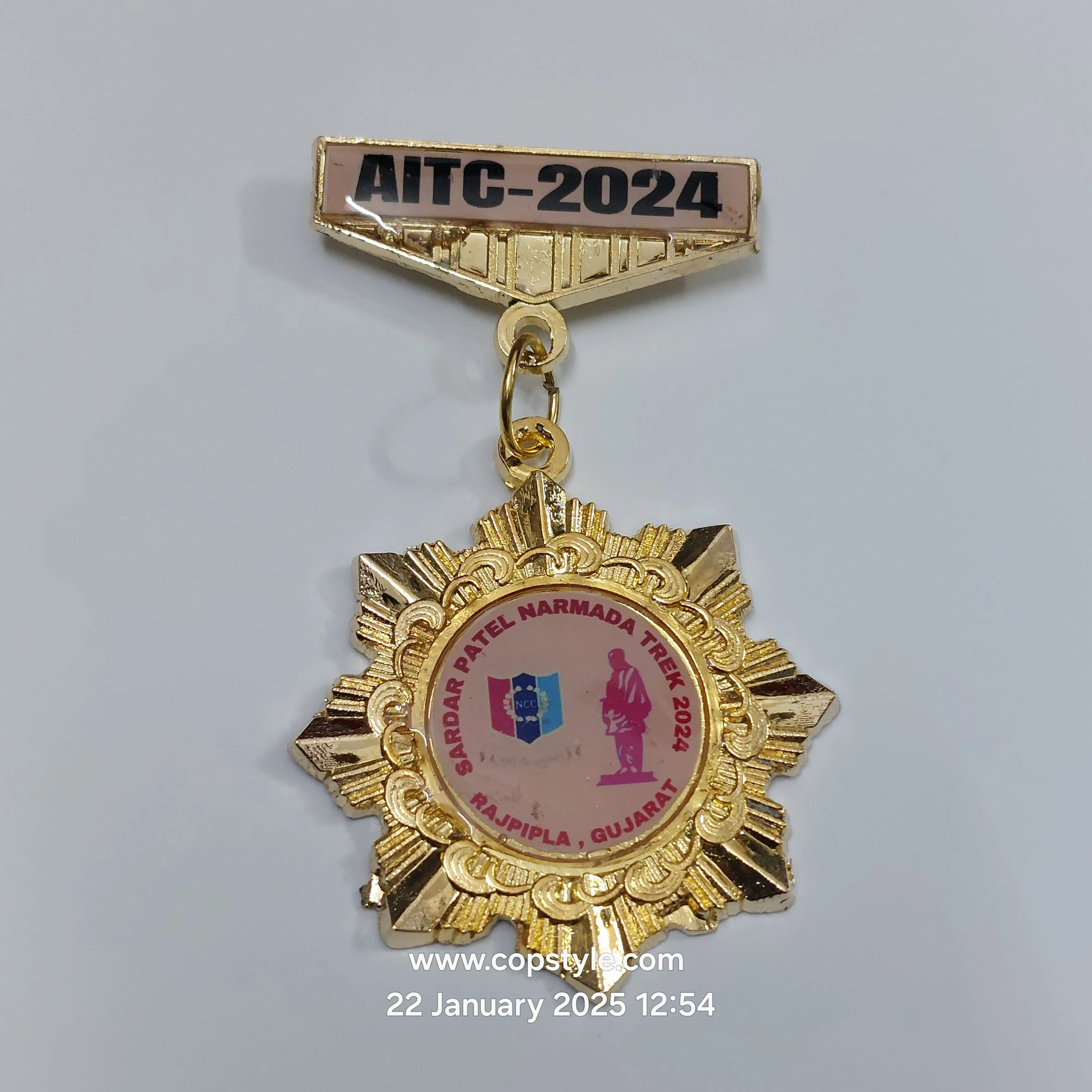 aitc 2024 Sardar Patel Narmada trick 2024 Rajpipla Gujarat ncc medel