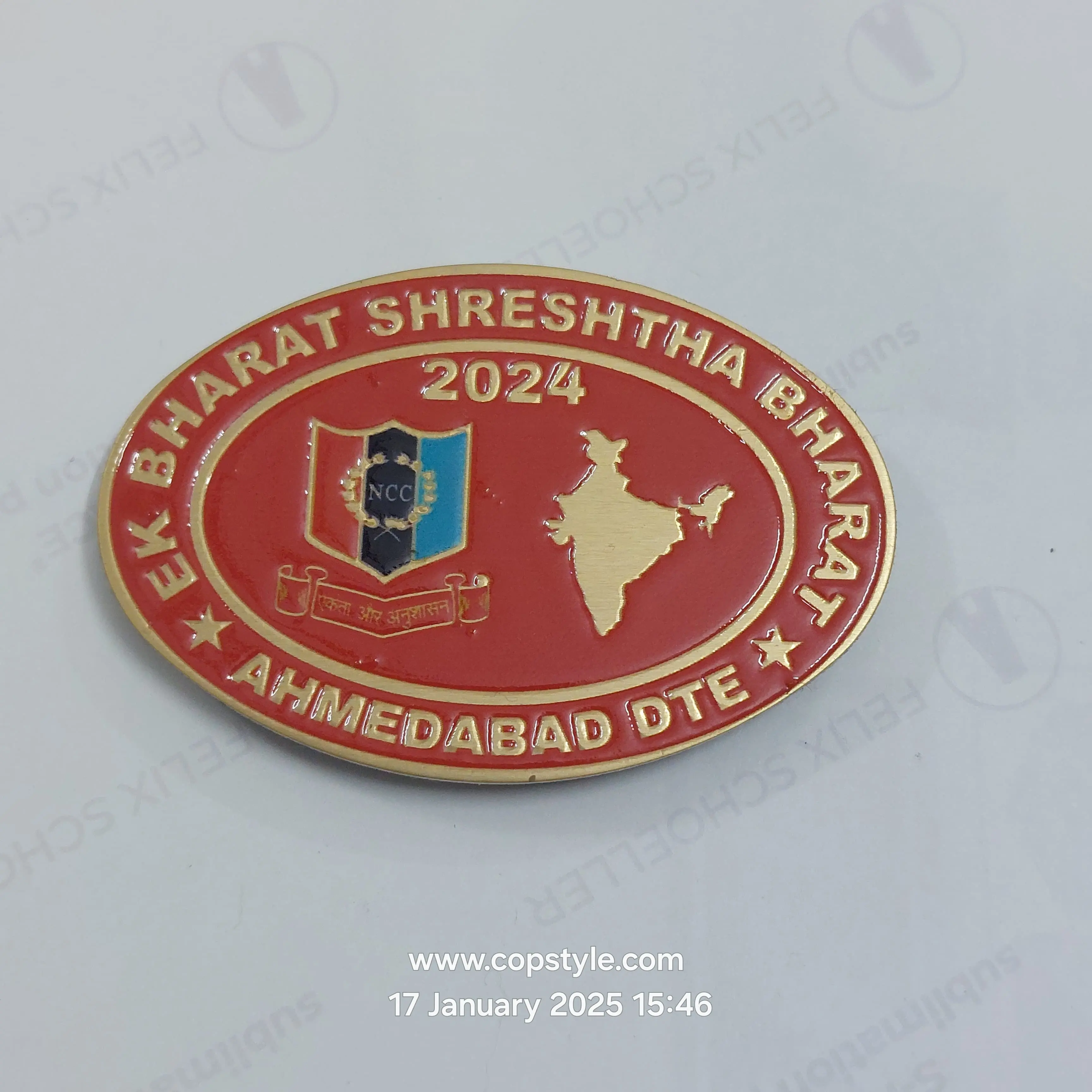 Ek Bharat Shreshtha Bharat 2024 Ahmedabad DTE NCC batch