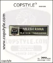Gujarat Home Guard Pocket Name Badge – Durable & Customizable  Buy Online