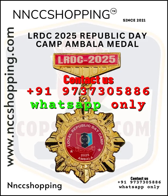 LRDC 2025 Republic Day Camp Ambala Medal