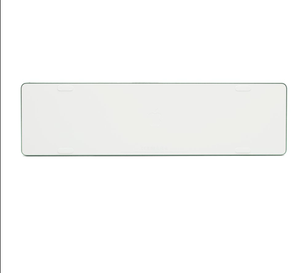 Name plate acrylic plain (set of 10)