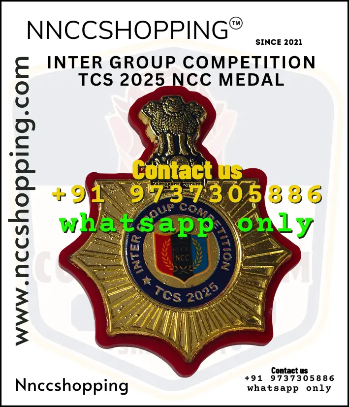 Inter group competition tcs 2025 ncc medal