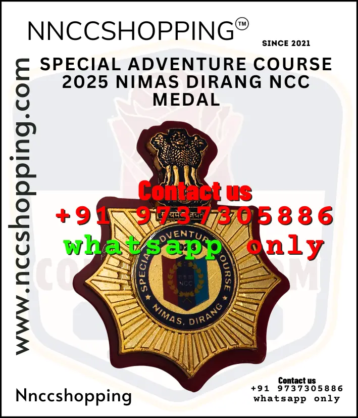 Special adventure course 2025 nimas dirang ncc medal