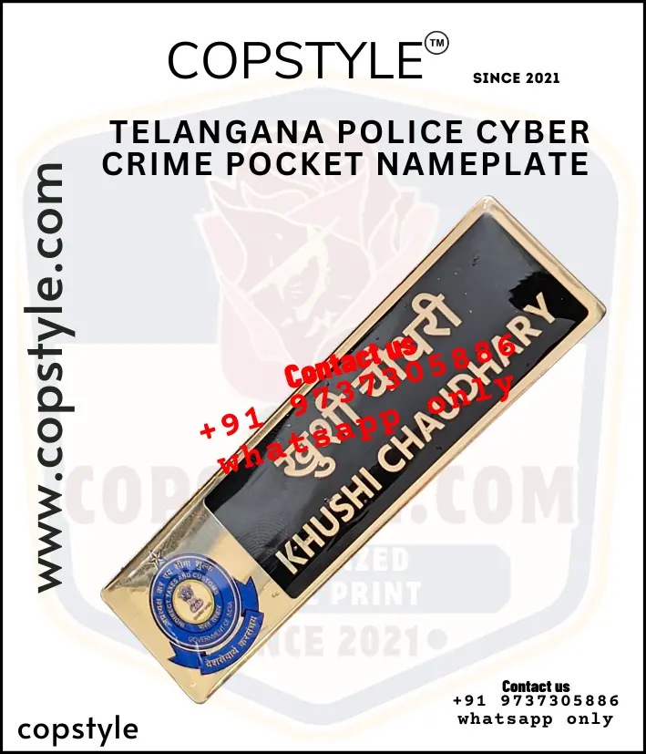 [CDPN] Custom Department Pocket Nameplate