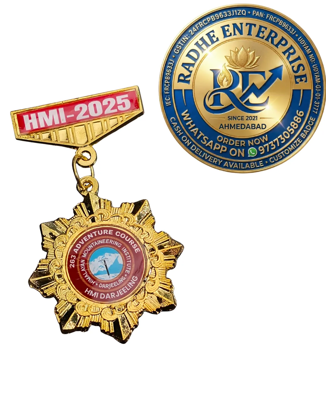 263 Adventure Course Himachalayan Mountaineering Institute HMI Darjeeling 2026 NCC Medal