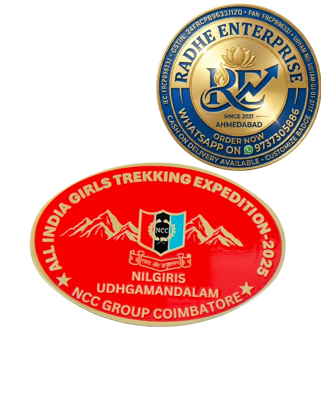All India Girls Trekking Expedition 2026 Nilgiris Udhgamandalam NCC Group Coimbatore NCC Badge