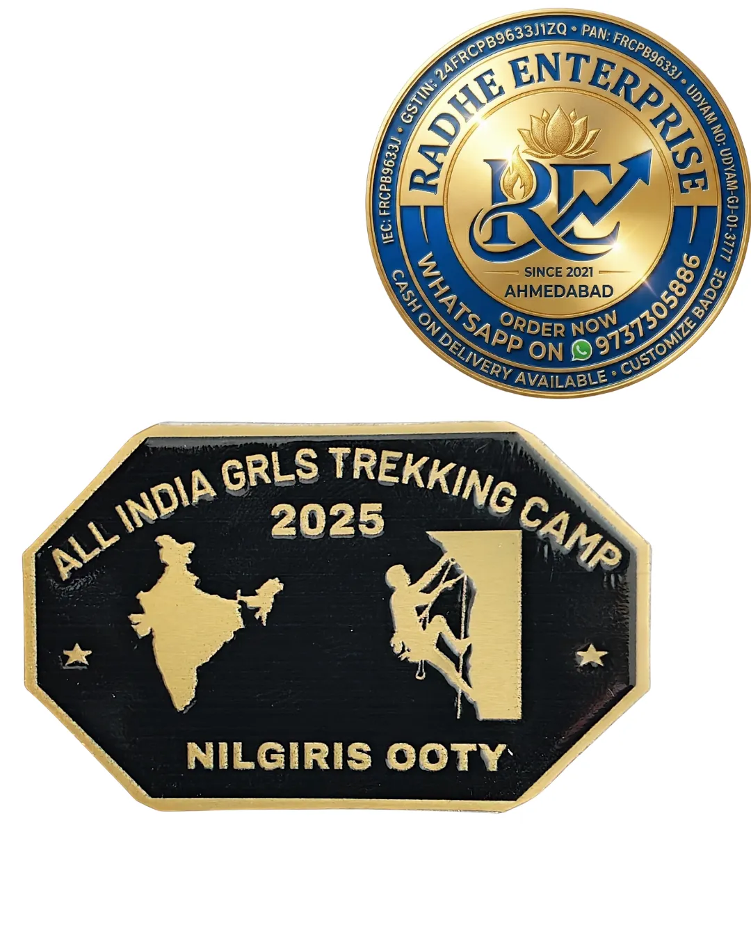 All India Girls Trekking Camp 2026 Nilgiris Ooty NCC Badge