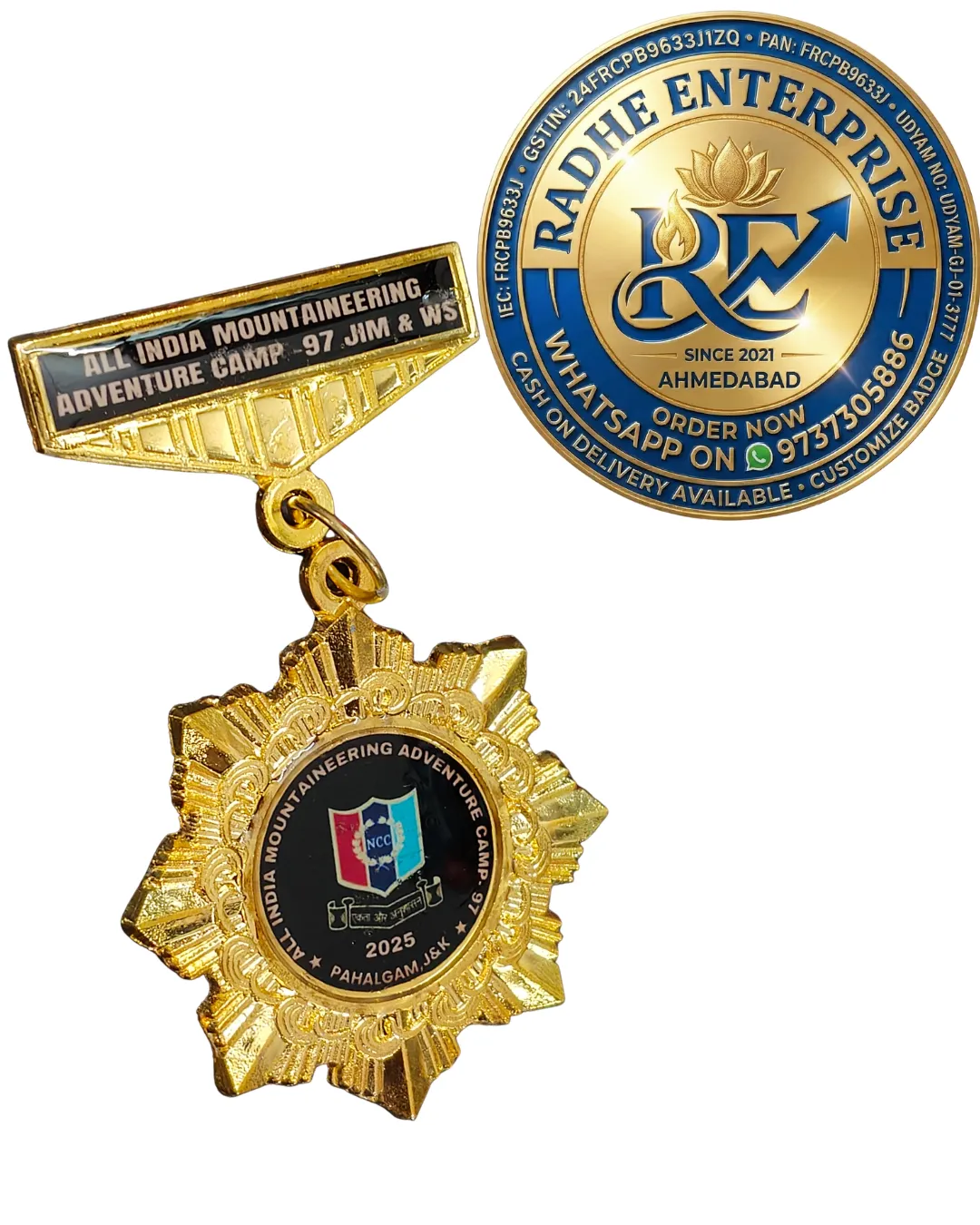All India Mountaineering Adventure Camp 2026 97 JIM & WS Pahalgam. J & K NCC Medal