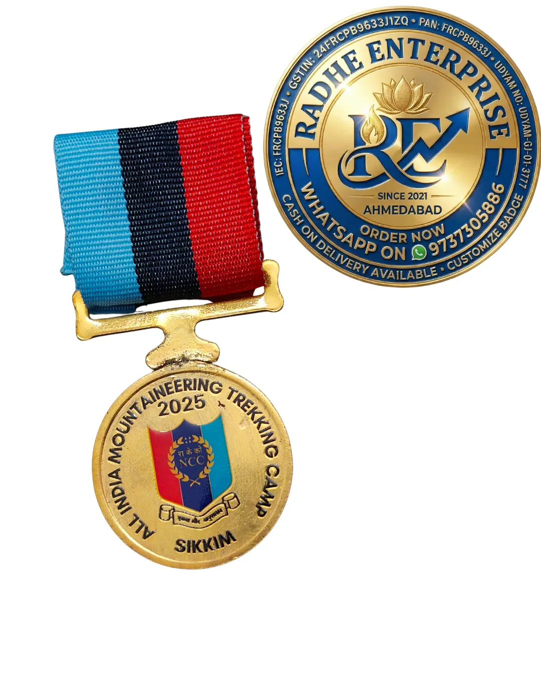 All India Mountaineering Trekking Camp 2026 Sikkim NCC Medal