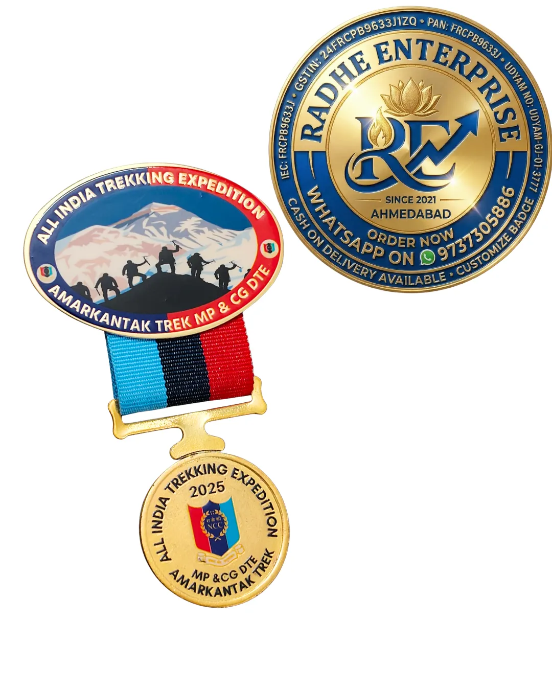 All India Trekking Expedition 2026 Amarkantak Trek MP & CG DTE NCC Medal
