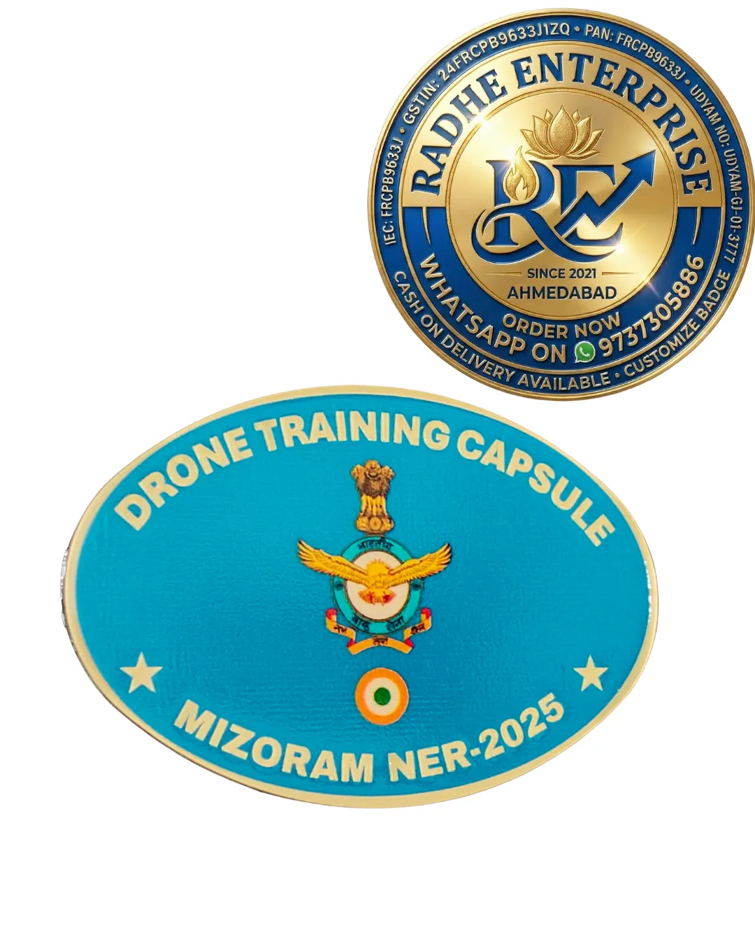 Drone Training Capsule mizoram NER-2026 NCC Badge